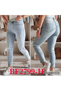 Jeansy damskie (XS-XL) 2799-H