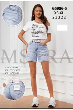 Szorty jeansowe damskie (XS-XL) G5986-5