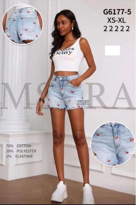 Szorty jeansowe damskie (XS-XL) 2