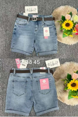 Szorty jeansowe damskie (30-38) M6806P