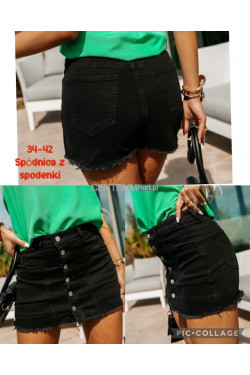 Szorty jeansowe damskie (34-42) 7383