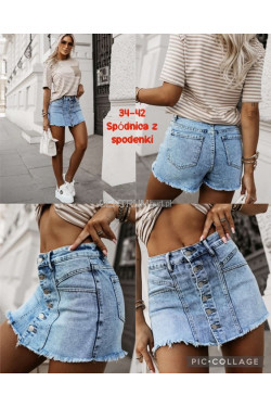 Szorty jeansowe damskie (34-42) 7385