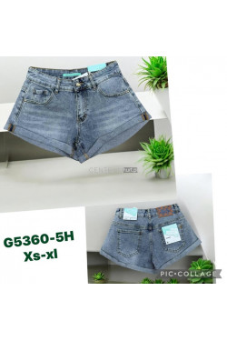 Szorty jeansowe damskie (XS-XL) 5360-5H