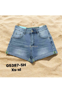 Szorty jeansowe damskie (XS-XL) 5387-5H