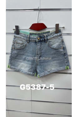 Szorty jeansowe damskie (XS-XL) 5387-5