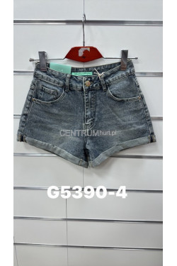 Szorty jeansowe damskie (XS-XL) 5390-4