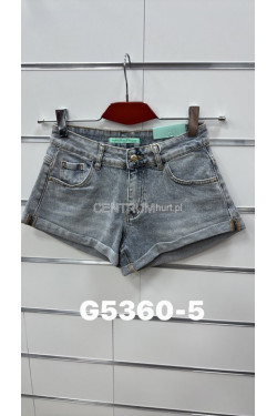 Szorty jeansowe damskie (XS-XL) 5360-5