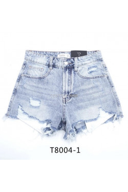 Szorty jeansowe damskie (XS-XL) T8004-1