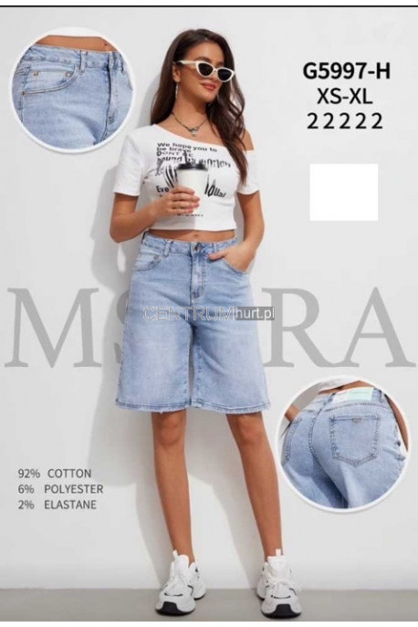 Spodenki jeansowe damskie (XS-XL) 2