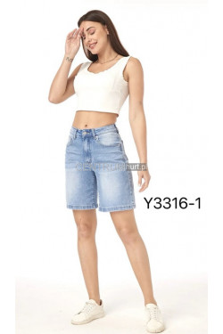 Spodenki jeansowe damskie (XS-XL) Y3316-1