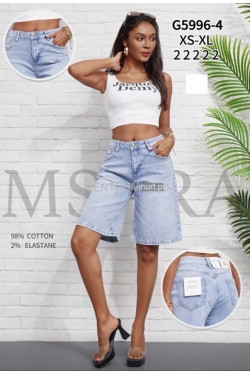 Spodenki jeansowe damskie (XS-XL) 5996-4