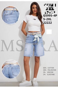Spodenki jeansowe damskie (S-2XL) 5995-4P