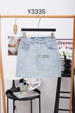 Spódnica jeansowa damska (XS-XL) Y3335