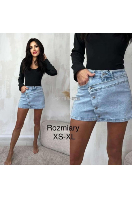 Spódnica jeansowa damska (XS-XL) 2