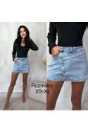 Spódnica jeansowa damska (XS-XL) 2