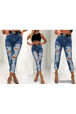 Jeansy damskie (34-42) 7226