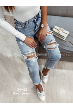 Jeansy damskie (34-42) 7250
