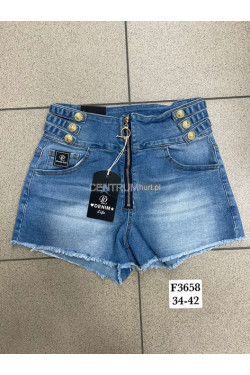 Szorty jeansowe damskie (34-42) 7275