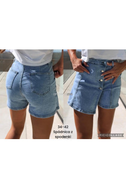 Szorty jeansowe damskie (34-42) 7278