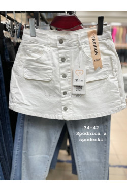 Szorty jeansowe damskie (34-42) 7279