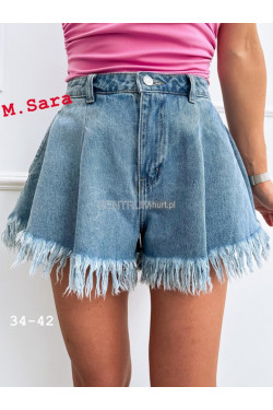 Szorty jeansowe damskie (34-42) 7283