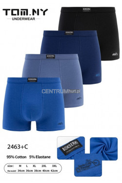 Bokserki męskie (M-3XL) 2463+C