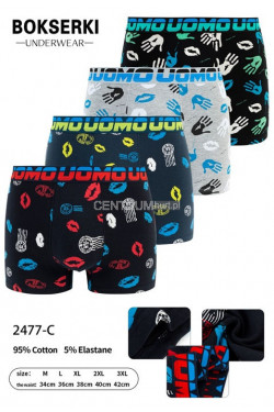 Bokserki męskie (M-3XL) 2477-C