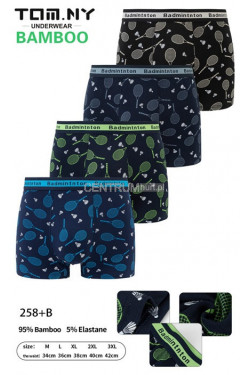 Bokserki męskie (M-3XL) 258+B