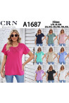 Bluzki damskie (L-5XL) A16