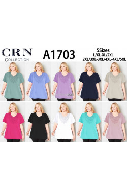 Bluzki damskie (L-5XL) A1703