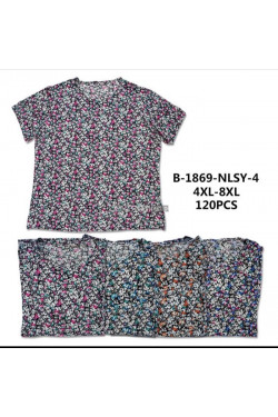 Bluzki damskie (4XL-8XL) B-1869