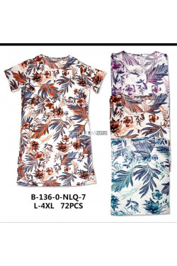 Tuniki damskie (L-4XL) B-136-0
