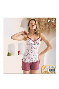 Piżama damska Turecka (M-2XL) 11340