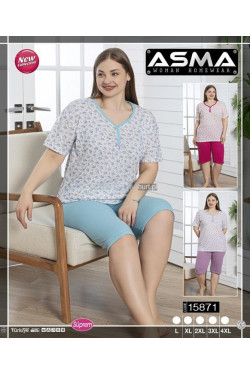 Piżama damska Turecka (L-4XL) 15871