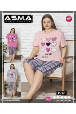 Piżama damska Turecka (L-4XL) 15923