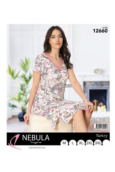 Koszula nocna damska Turecka (M-3XL) 1