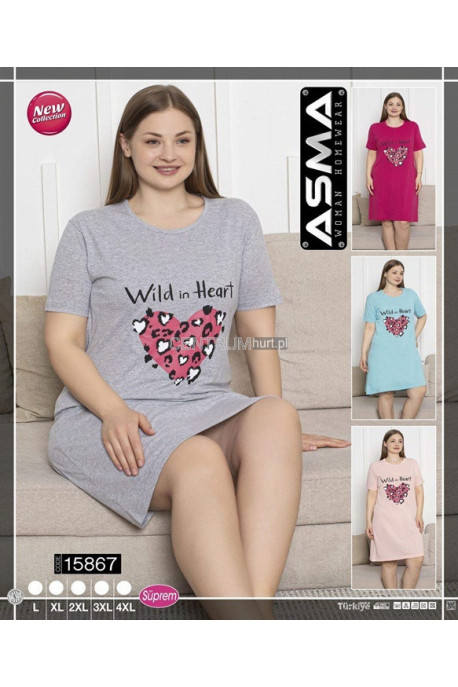 Koszula nocna damska Turecka (L-4XL) 1