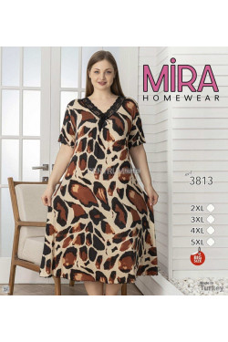 Koszula nocna damska Turecka (2XL-5XL) 3813