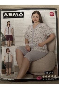 Piżama damska Turecka (L-4XL) 15949