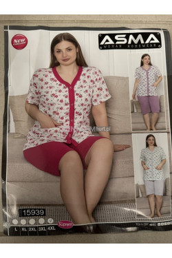 Piżama damska Turecka (L-4XL) 15939