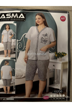 Piżama damska Turecka (L-4XL) 15206