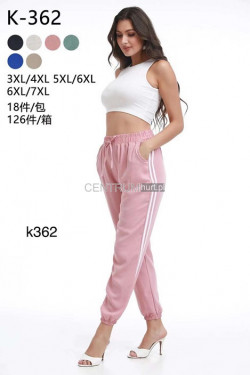Spodnie damskie (3XL-7XL) K-362