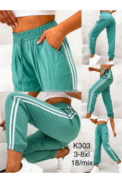 Spodnie damskie (3XL-8XL) K303