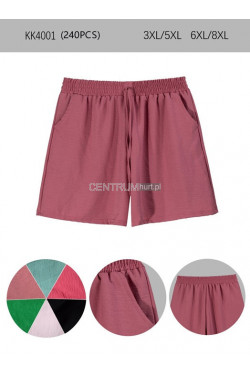 Szorty damskie (3XL-8XL) KK4001