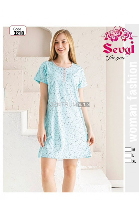 Koszula nocna damska Turecka (M-2XL) 1