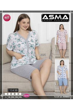 Piżama damska Turecka (L-4XL) 15938