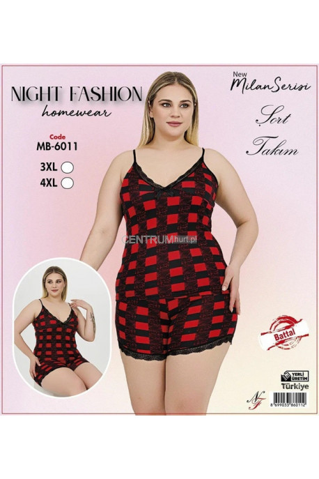 Piżama damska Turecka (3XL-4XL) MB-60