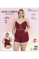 Piżama damska Turecka (3XL-4XL) MB-60