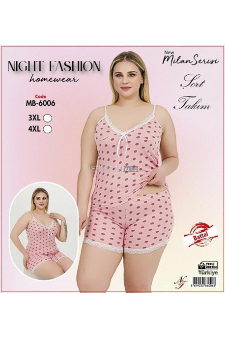 Piżama damska Turecka (3XL-4XL) MB-60