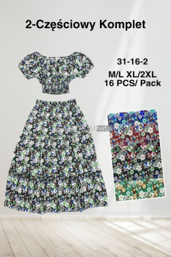 Komplet damskie (M-2XL) 31-16-2